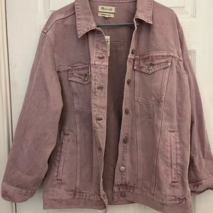 Madewell oversized denim jacket